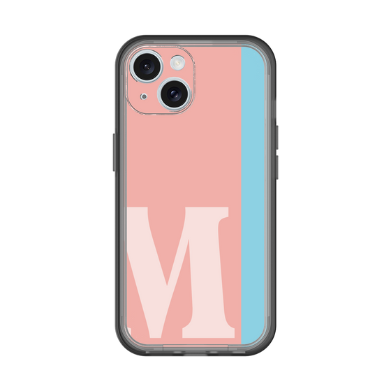 Slim Protection Premium Case［ オリジナル - initial color line - M pink ］