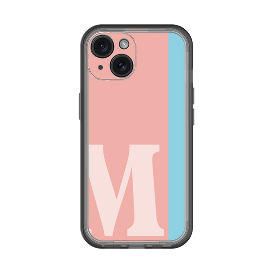 Slim Protection Premium Case［ オリジナル - initial color line - M pink ］