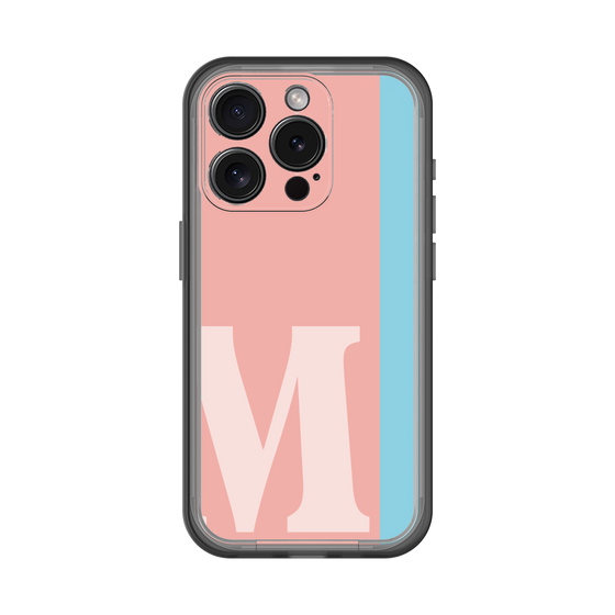 Slim Protection Premium Case［ オリジナル - initial color line - M pink ］