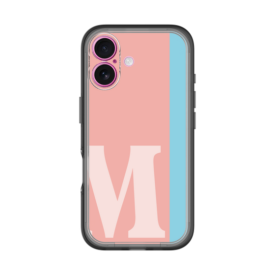 Slim Protection Premium Case［ オリジナル - initial color line - M pink ］