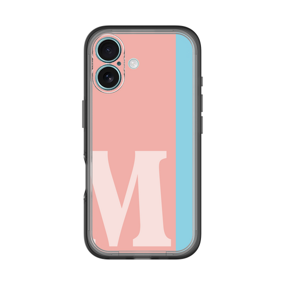 Slim Protection Premium Case［ オリジナル - initial color line - M pink ］