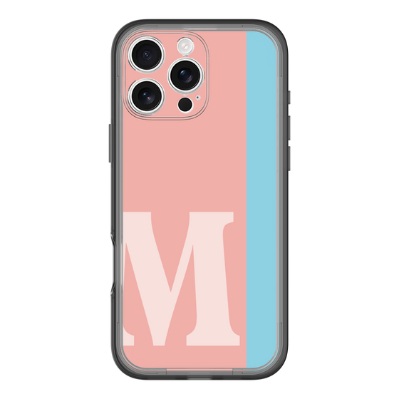 Slim Protection Premium Case［ オリジナル - initial color line - M pink ］