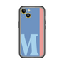 Slim Protection Premium Case［ オリジナル - initial color line - M blue ］