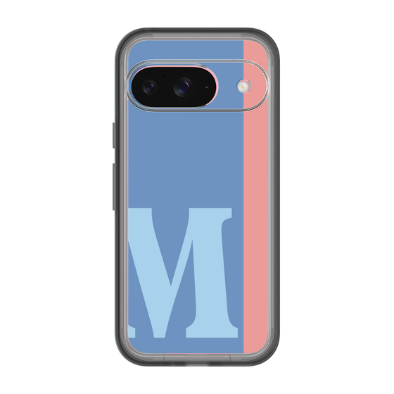 Slim Protection Premium Case［ オリジナル - initial color line - M blue ］