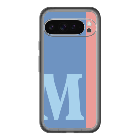 Slim Protection Premium Case［ オリジナル - initial color line - M blue ］