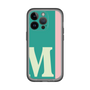 Slim Protection Premium Case［ オリジナル - initial color line - M green ］