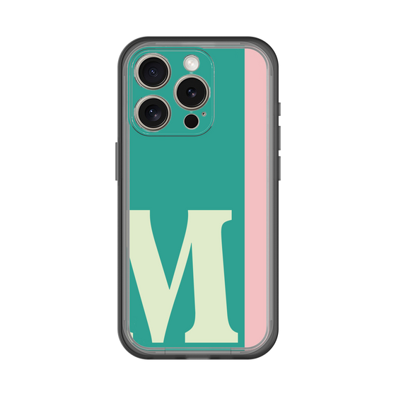 Slim Protection Premium Case［ オリジナル - initial color line - M green ］