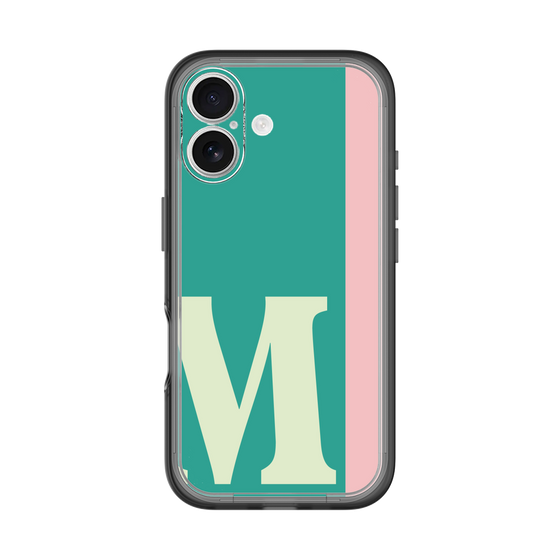 Slim Protection Premium Case［ オリジナル - initial color line - M green ］