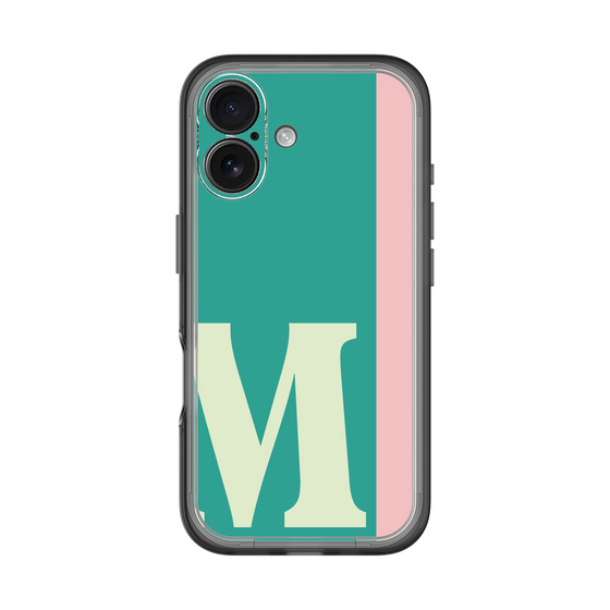 Slim Protection Premium Case［ オリジナル - initial color line - M green ］