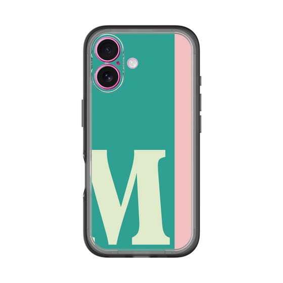 Slim Protection Premium Case［ オリジナル - initial color line - M green ］