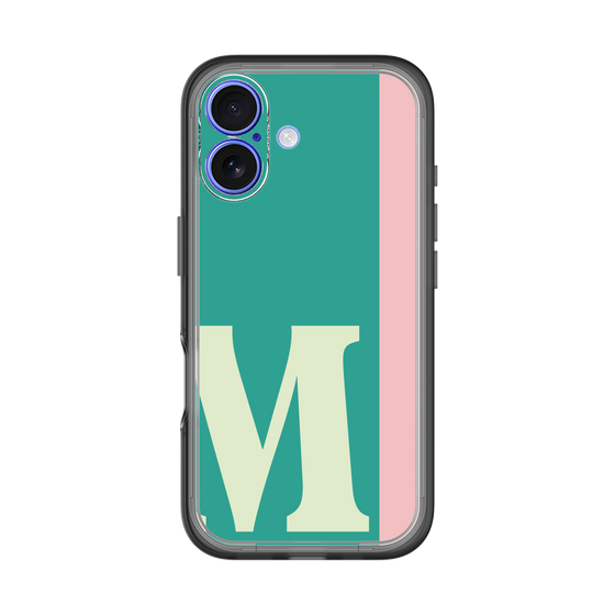 Slim Protection Premium Case［ オリジナル - initial color line - M green ］
