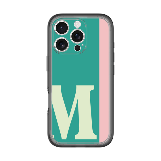 Slim Protection Premium Case［ オリジナル - initial color line - M green ］