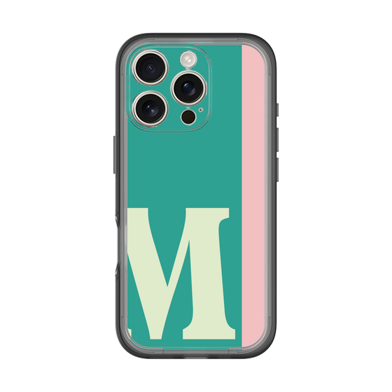 Slim Protection Premium Case［ オリジナル - initial color line - M green ］