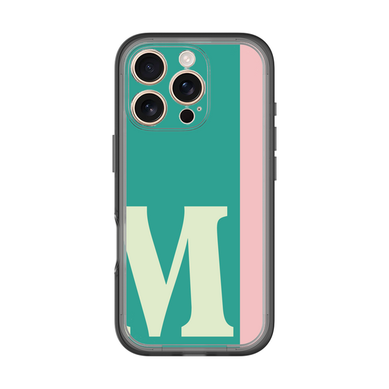 Slim Protection Premium Case［ オリジナル - initial color line - M green ］