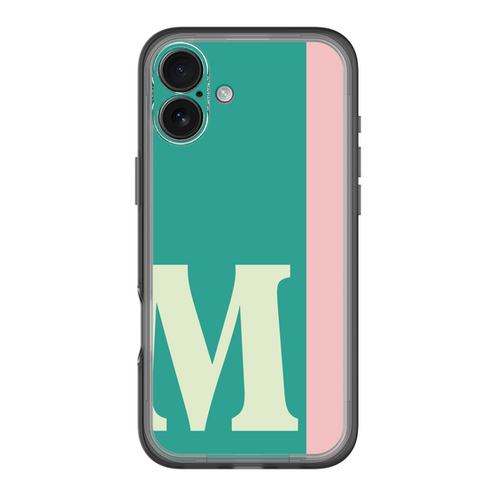 Slim Protection Premium Case［ オリジナル - initial color line - M green ］