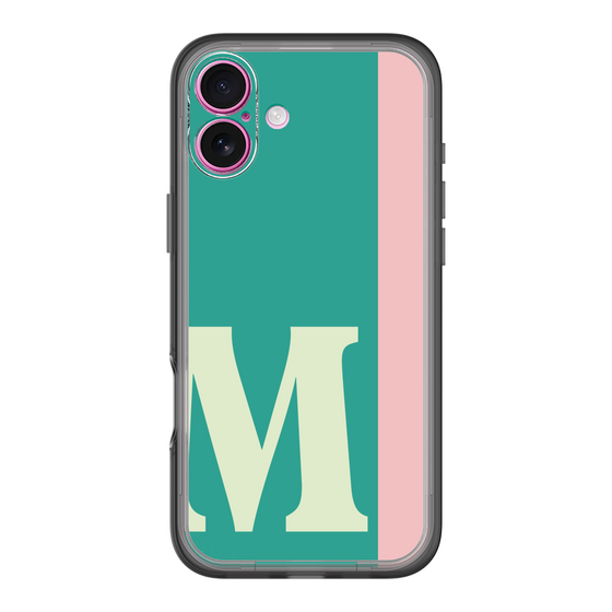 Slim Protection Premium Case［ オリジナル - initial color line - M green ］