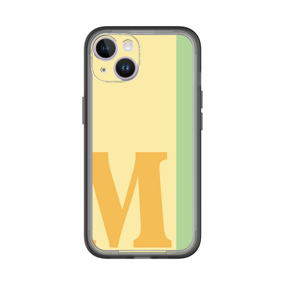 Slim Protection Premium Case［ オリジナル - initial color line - M yellow ］