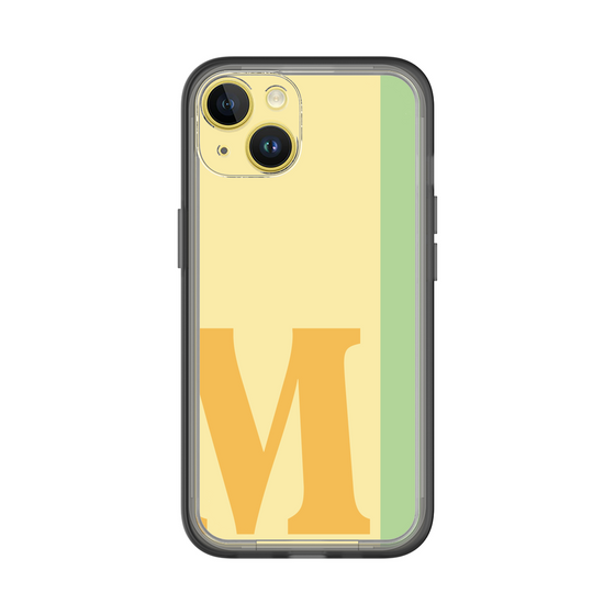 Slim Protection Premium Case［ オリジナル - initial color line - M yellow ］