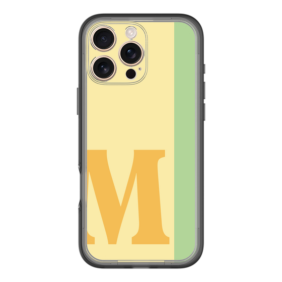 Slim Protection Premium Case［ オリジナル - initial color line - M yellow ］