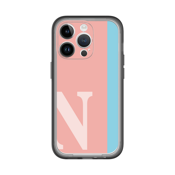 Slim Protection Premium Case［ オリジナル - initial color line - N pink ］
