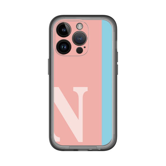 Slim Protection Premium Case［ オリジナル - initial color line - N pink ］