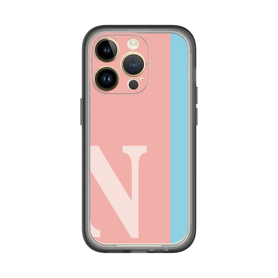 Slim Protection Premium Case［ オリジナル - initial color line - N pink ］
