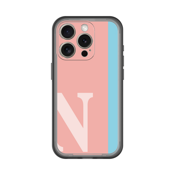 Slim Protection Premium Case［ オリジナル - initial color line - N pink ］