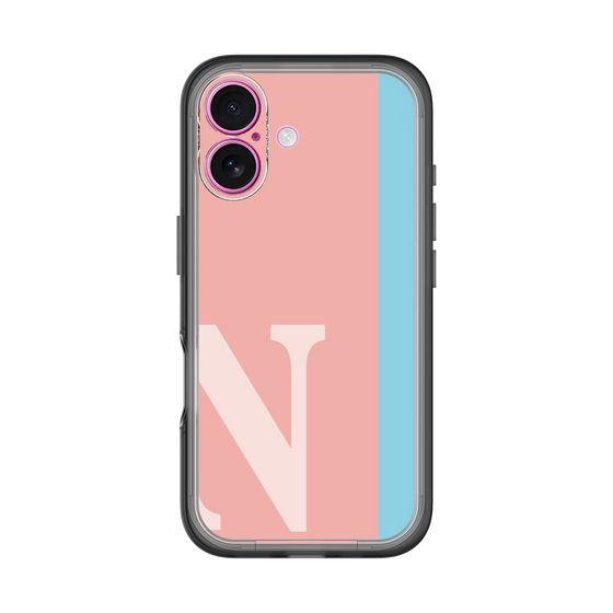 Slim Protection Premium Case［ オリジナル - initial color line - N pink ］