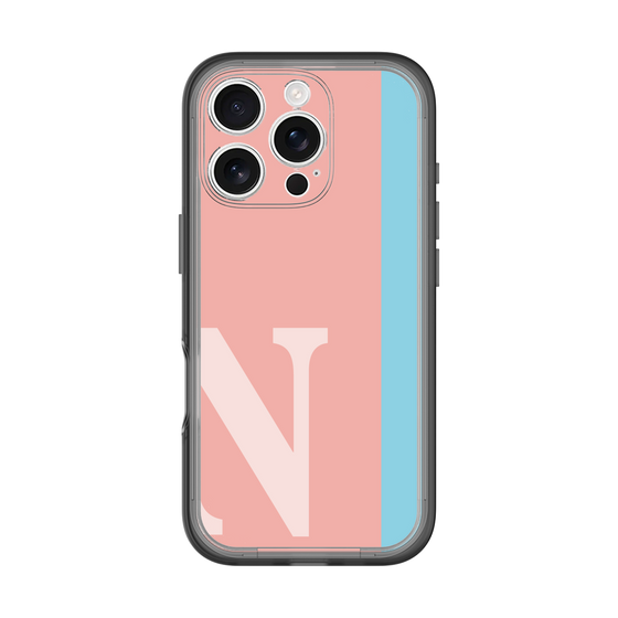 Slim Protection Premium Case［ オリジナル - initial color line - N pink ］