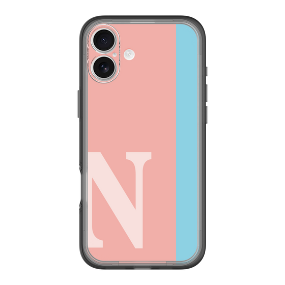 Slim Protection Premium Case［ オリジナル - initial color line - N pink ］
