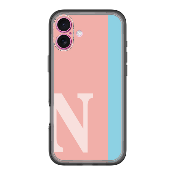 Slim Protection Premium Case［ オリジナル - initial color line - N pink ］