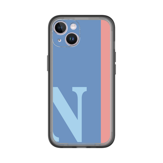Slim Protection Premium Case［ オリジナル - initial color line - N blue ］