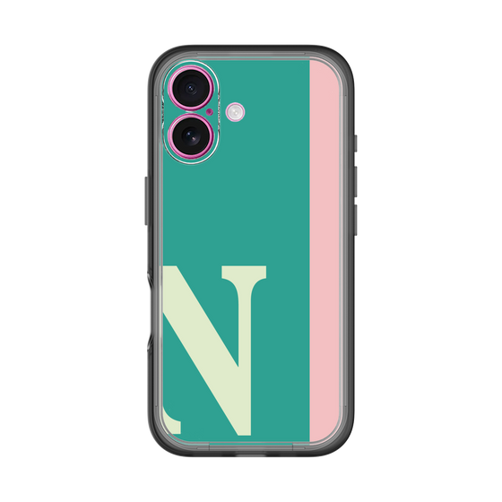 Slim Protection Premium Case［ オリジナル - initial color line - N green ］