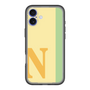 Slim Protection Premium Case［ オリジナル - initial color line - N yellow ］