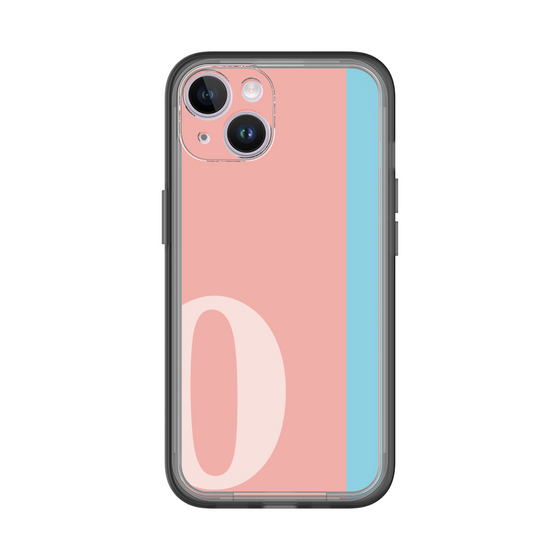 Slim Protection Premium Case［ オリジナル - initial color line - O pink ］