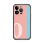 Slim Protection Premium Case［ オリジナル - initial color line - O pink ］