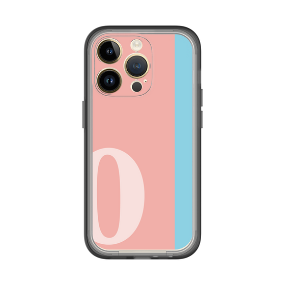Slim Protection Premium Case［ オリジナル - initial color line - O pink ］