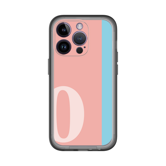 Slim Protection Premium Case［ オリジナル - initial color line - O pink ］