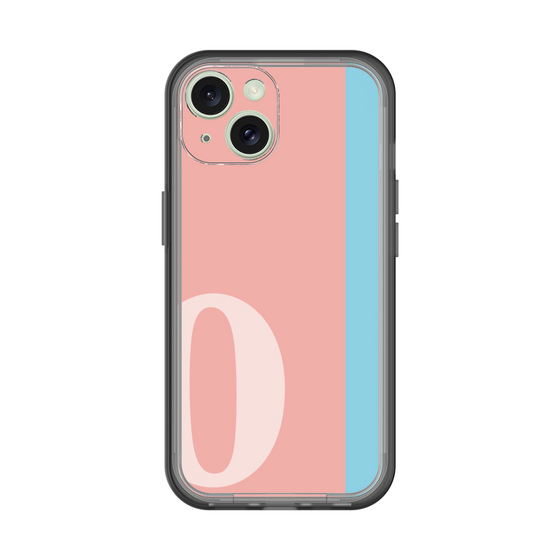 Slim Protection Premium Case［ オリジナル - initial color line - O pink ］
