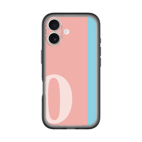 Slim Protection Premium Case［ オリジナル - initial color line - O pink ］