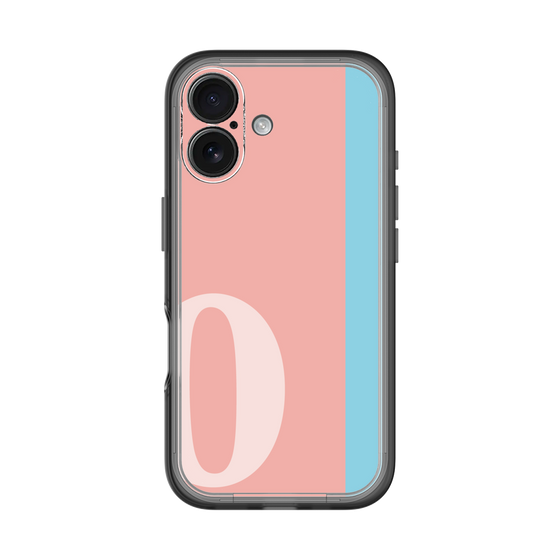 Slim Protection Premium Case［ オリジナル - initial color line - O pink ］