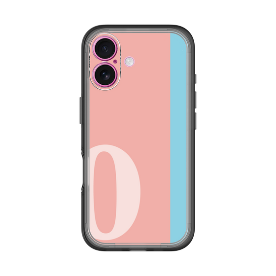 Slim Protection Premium Case［ オリジナル - initial color line - O pink ］