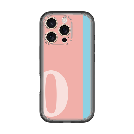 Slim Protection Premium Case［ オリジナル - initial color line - O pink ］