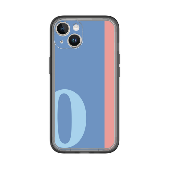 Slim Protection Premium Case［ オリジナル - initial color line - O blue ］