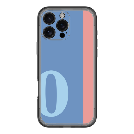 Slim Protection Premium Case［ オリジナル - initial color line - O blue ］