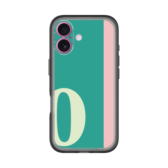 Slim Protection Premium Case［ オリジナル - initial color line - O green ］