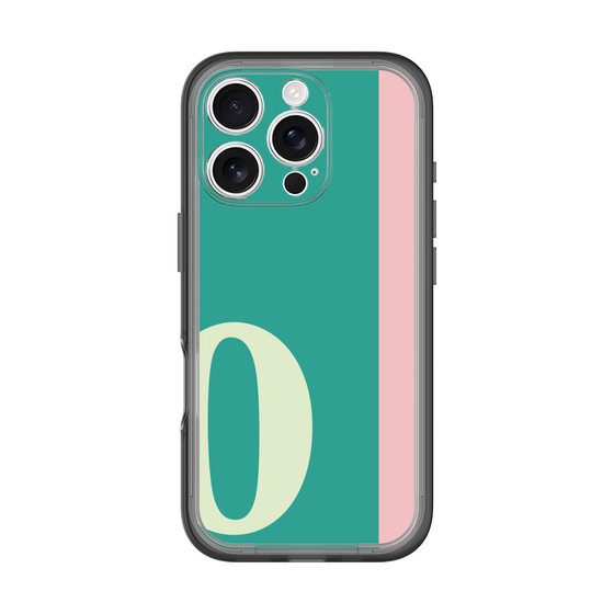 Slim Protection Premium Case［ オリジナル - initial color line - O green ］