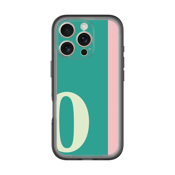 Slim Protection Premium Case［ オリジナル - initial color line - O green ］
