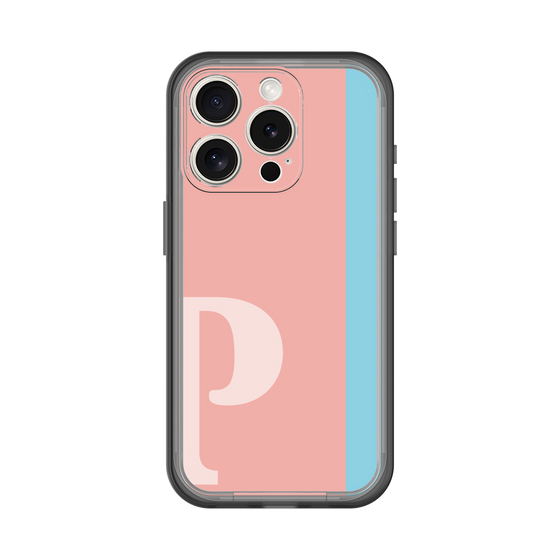 Slim Protection Premium Case［ オリジナル - initial color line - P pink ］