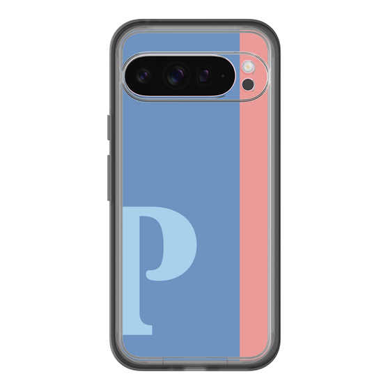 Slim Protection Premium Case［ オリジナル - initial color line - P blue ］